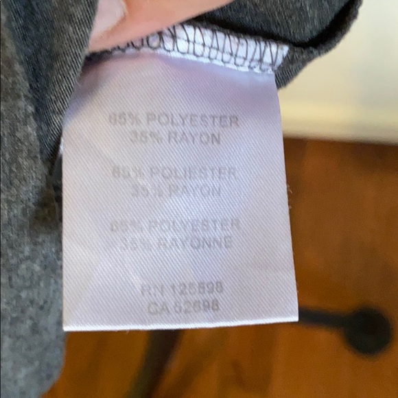 Ellen Tracy V-Neck Tee with Sequin Embellishment - Picture 5 of 7